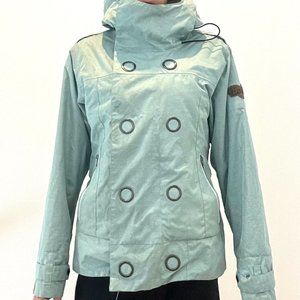 Baby Blue Bonfire Jacket. SO WARM!